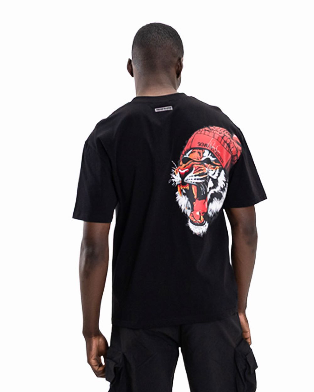 KLEVAS CM ROAR TEE BLACK