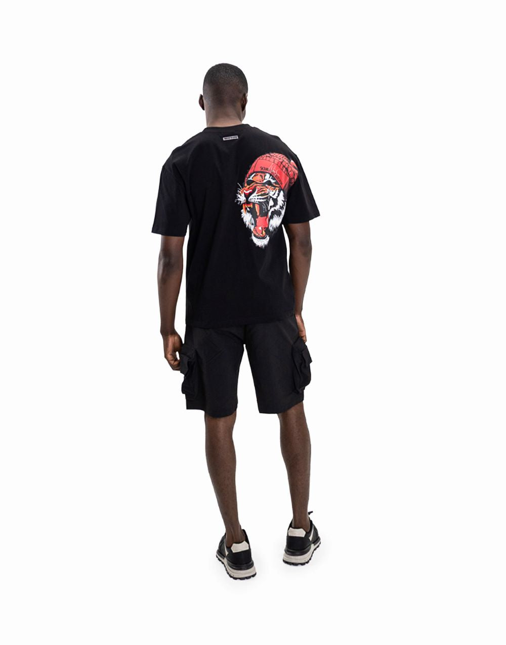KLEVAS CM ROAR TEE BLACK