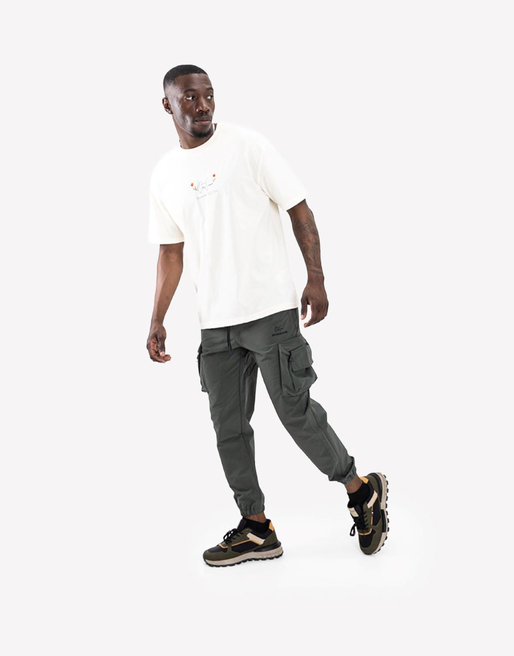 KLEVAS CM TULIP TEE OFFWHITE