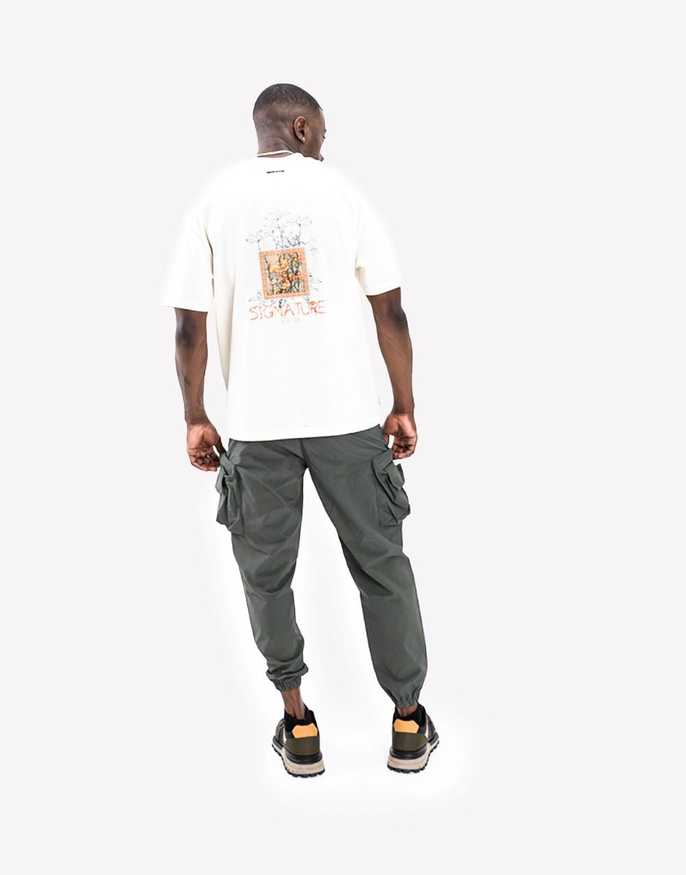 KLEVAS CM TULIP TEE OFFWHITE