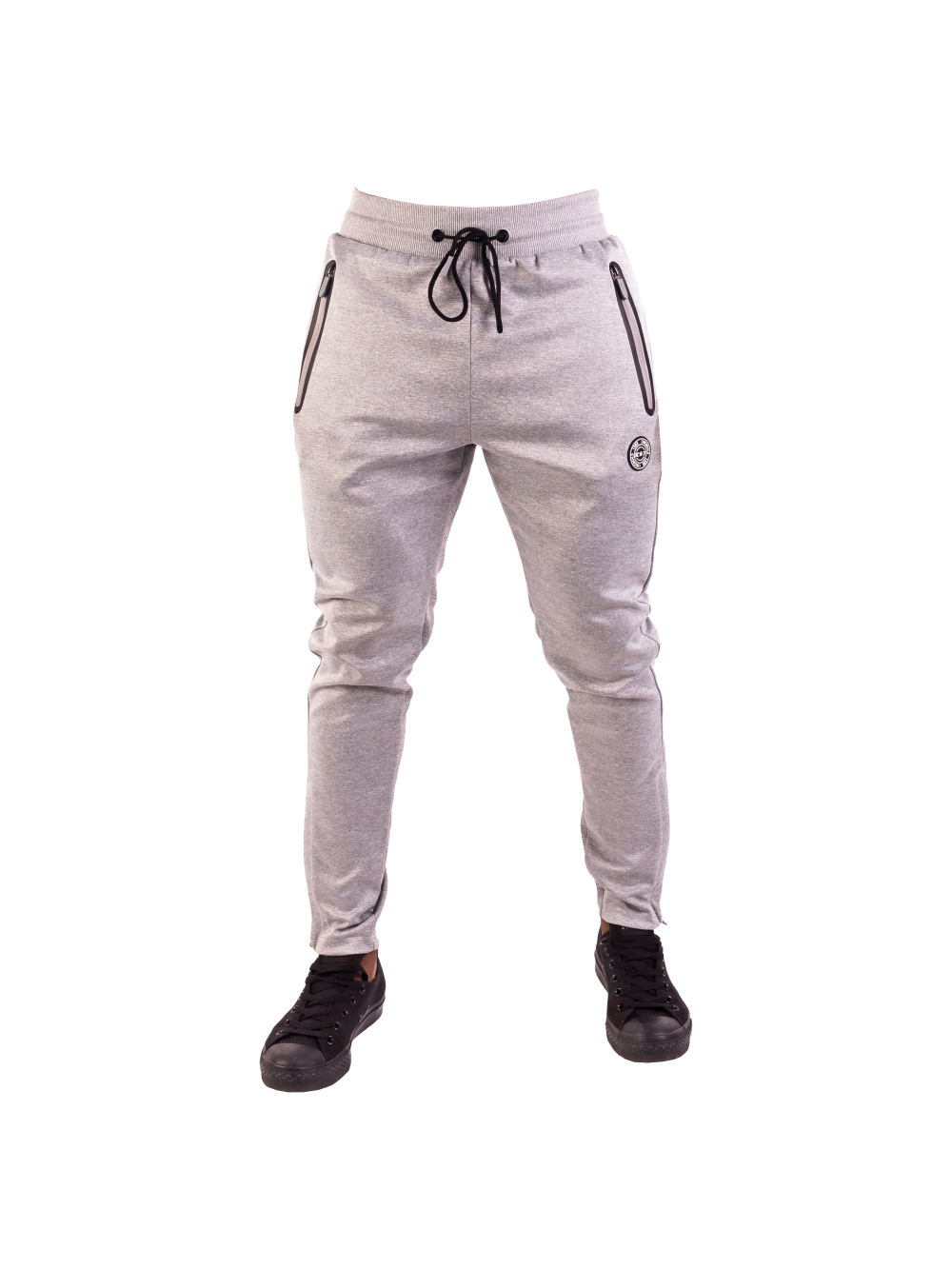 KLEVAS CM GHOST TRACKPANTS GREY MELANGE - Shazem