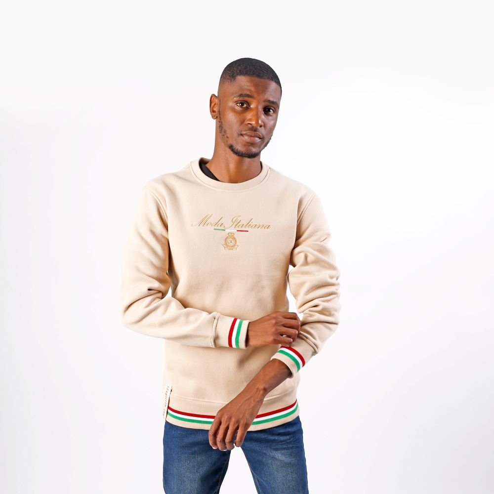Klevas Schillaci Pullover Stone - Shazem - MENS PULLOVER - KLEVAS