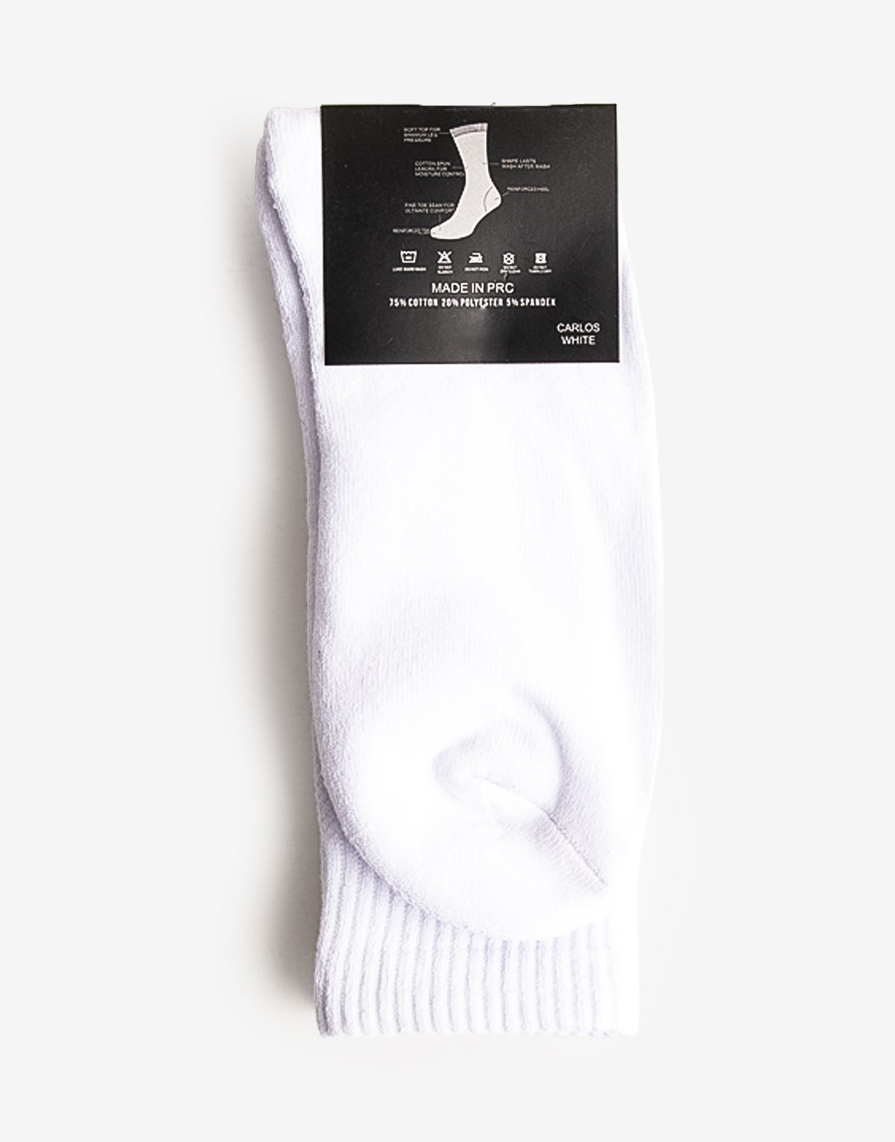 KLEVAS AX CARLOS SOCKS WHITE