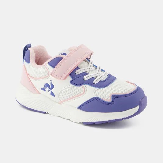 Le Coq Runner White/Purple - Shazem - KIDS SNEAKERS - LE COQ SPORTIF