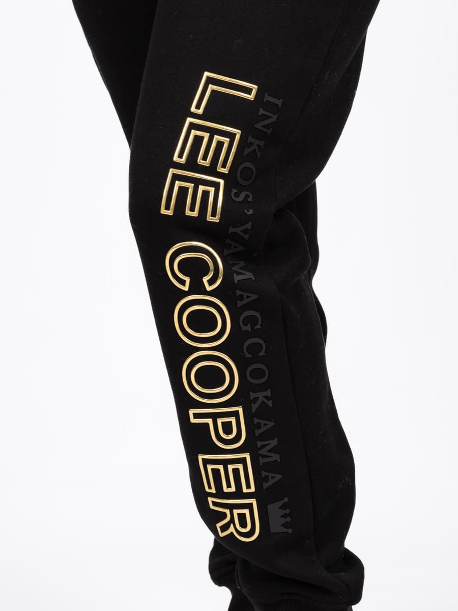 Lee Cooper Indlovukazi Pants Black - Shazem - WOMENS TRACK PANTS - LEE COOPER