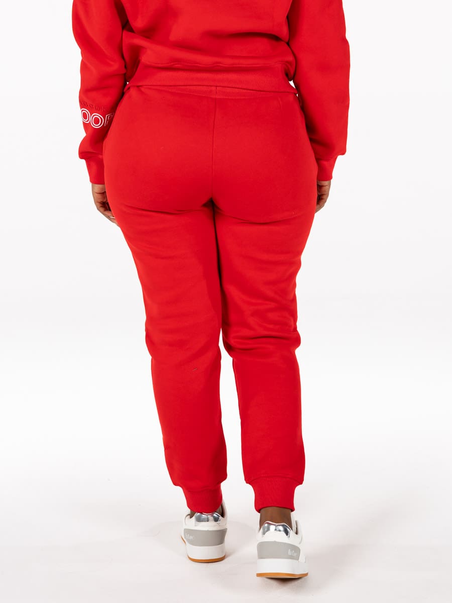 Lee Cooper Indlovukazi Pants Red - Shazem - WOMENS TRACK PANTS - LEE COOPER