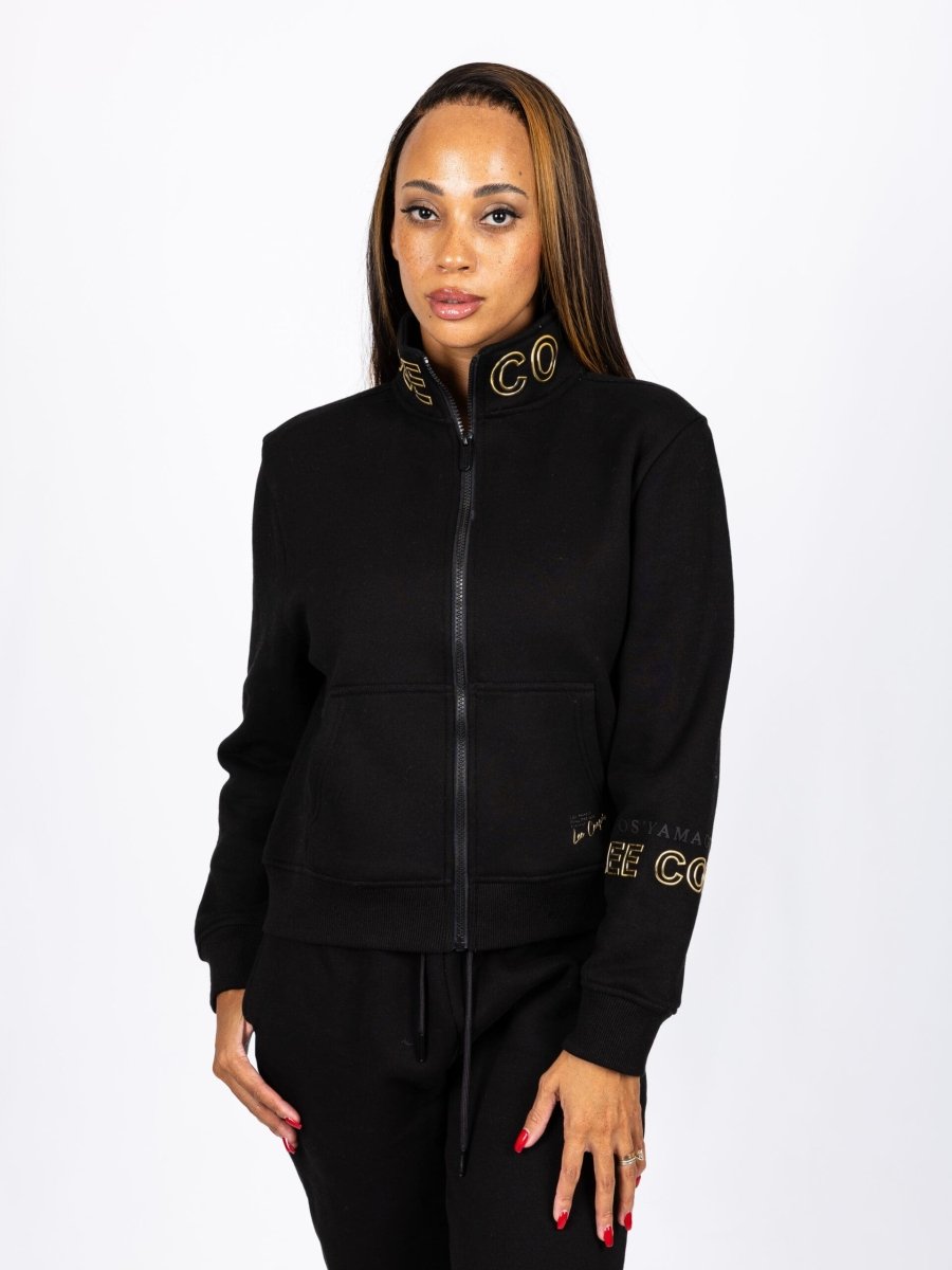 Lee Cooper Indlovukazi Top Black - Shazem - WOMENS TRACK JACKETS - LEE COOPER