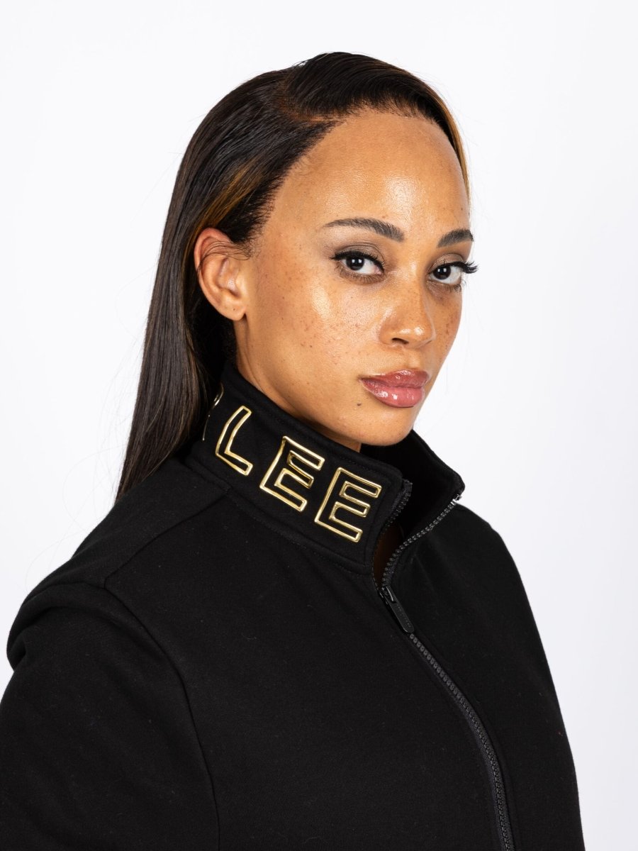 Lee Cooper Indlovukazi Top Black - Shazem - WOMENS TRACK JACKETS - LEE COOPER