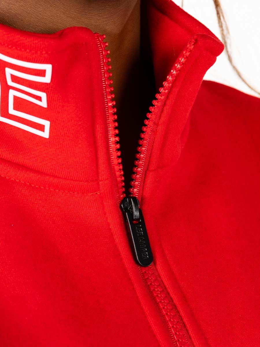 Lee Cooper Indlovukazi Top Red - Shazem - WOMENS TRACK JACKETS - LEE COOPER