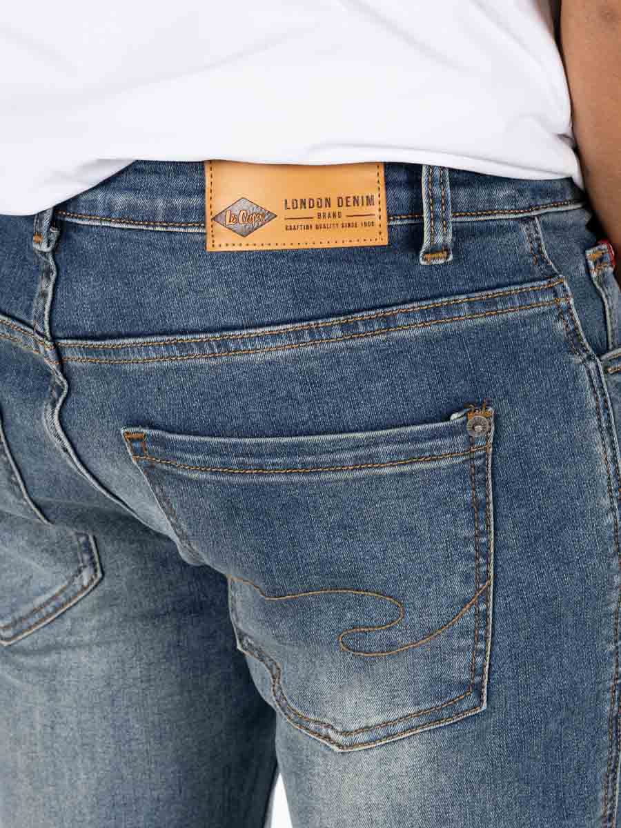 Lee Cooper Leopold Jeans Dirty Indigo Wash - Shazem - MENS JEANS - LEE COOPER