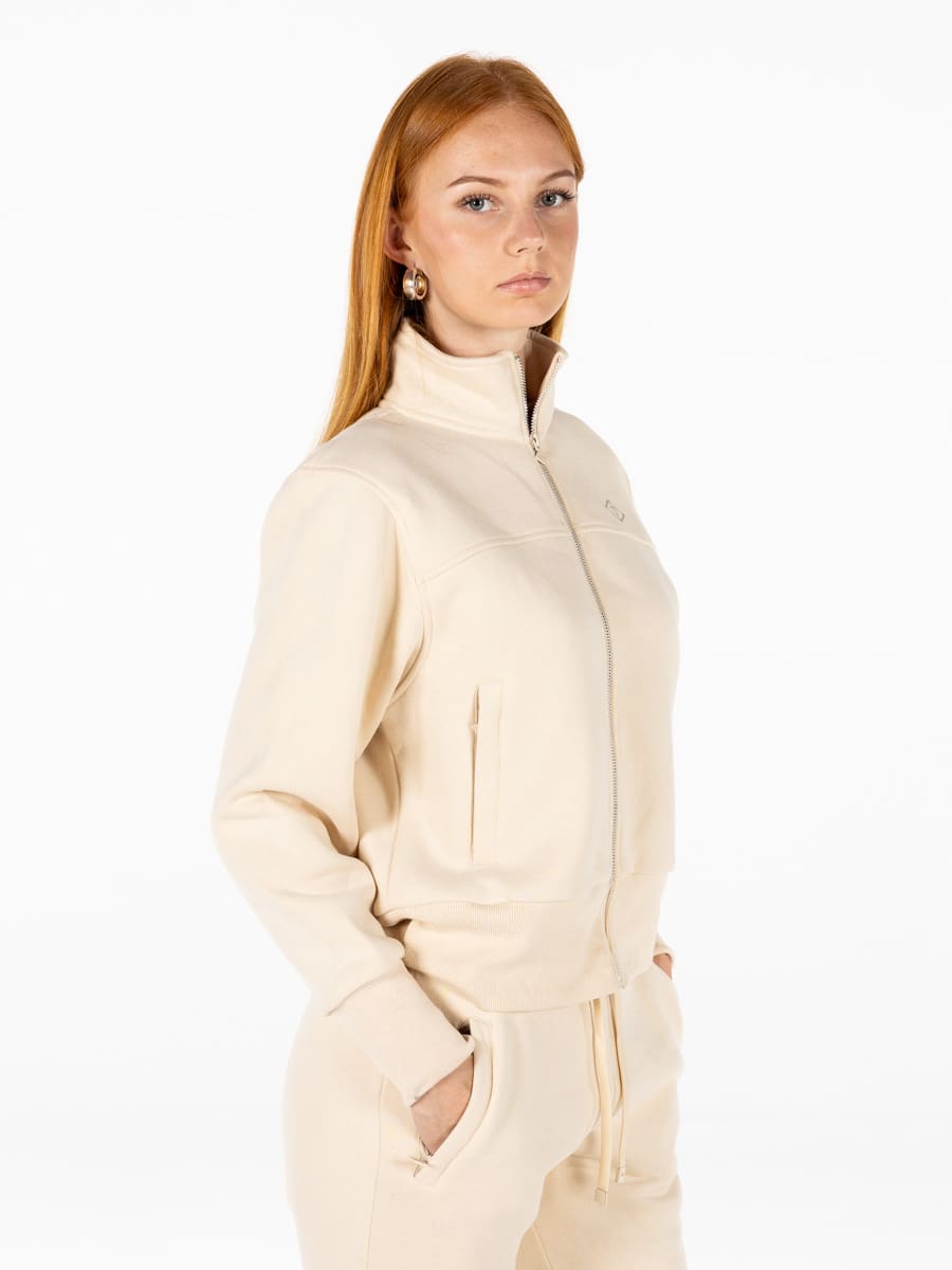 Lee Cooper Lisette Hoody Cream - Shazem - WOMENS HOODYS - LEE COOPER
