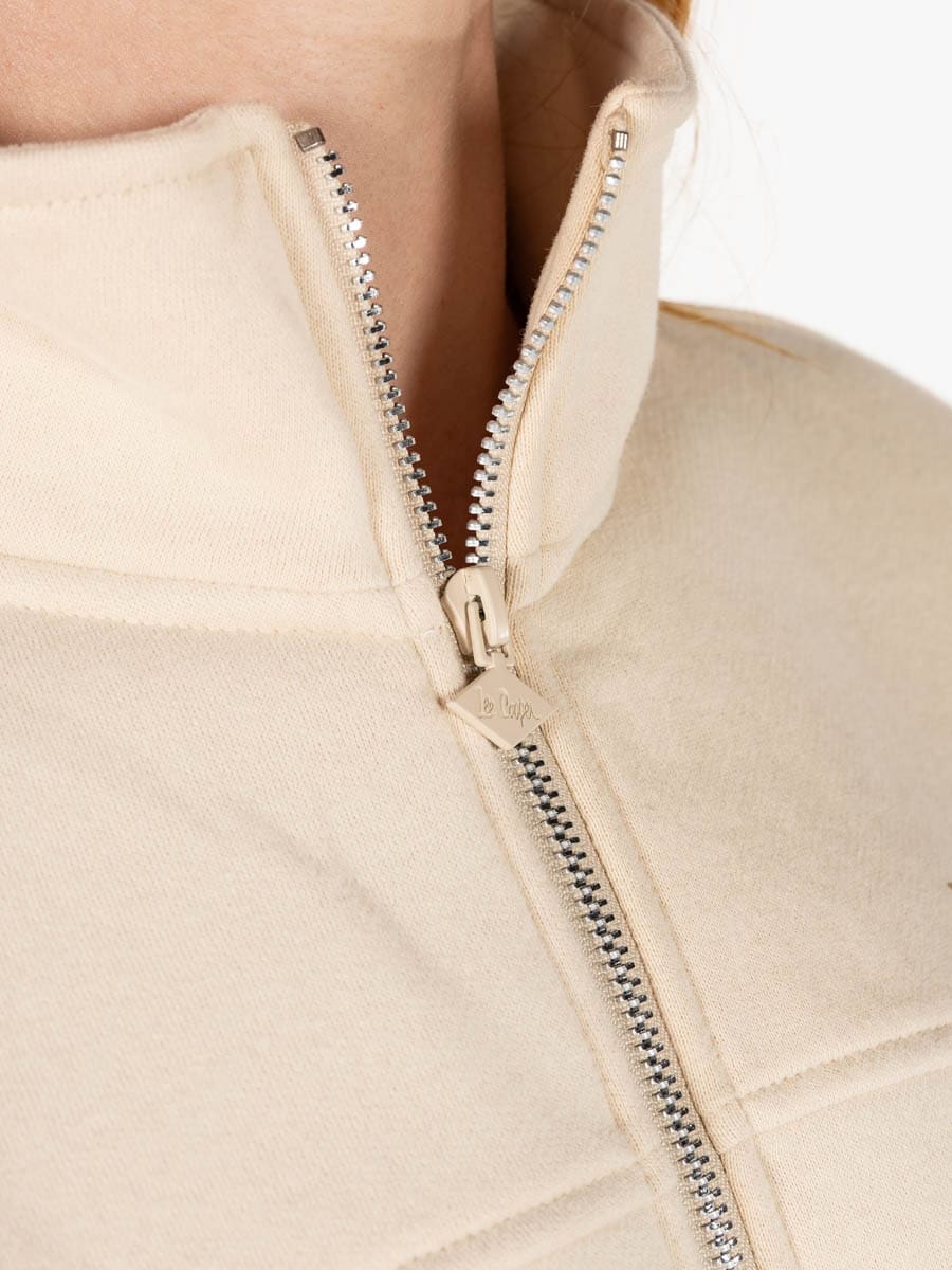 Lee Cooper Lisette Hoody Cream - Shazem - WOMENS HOODYS - LEE COOPER