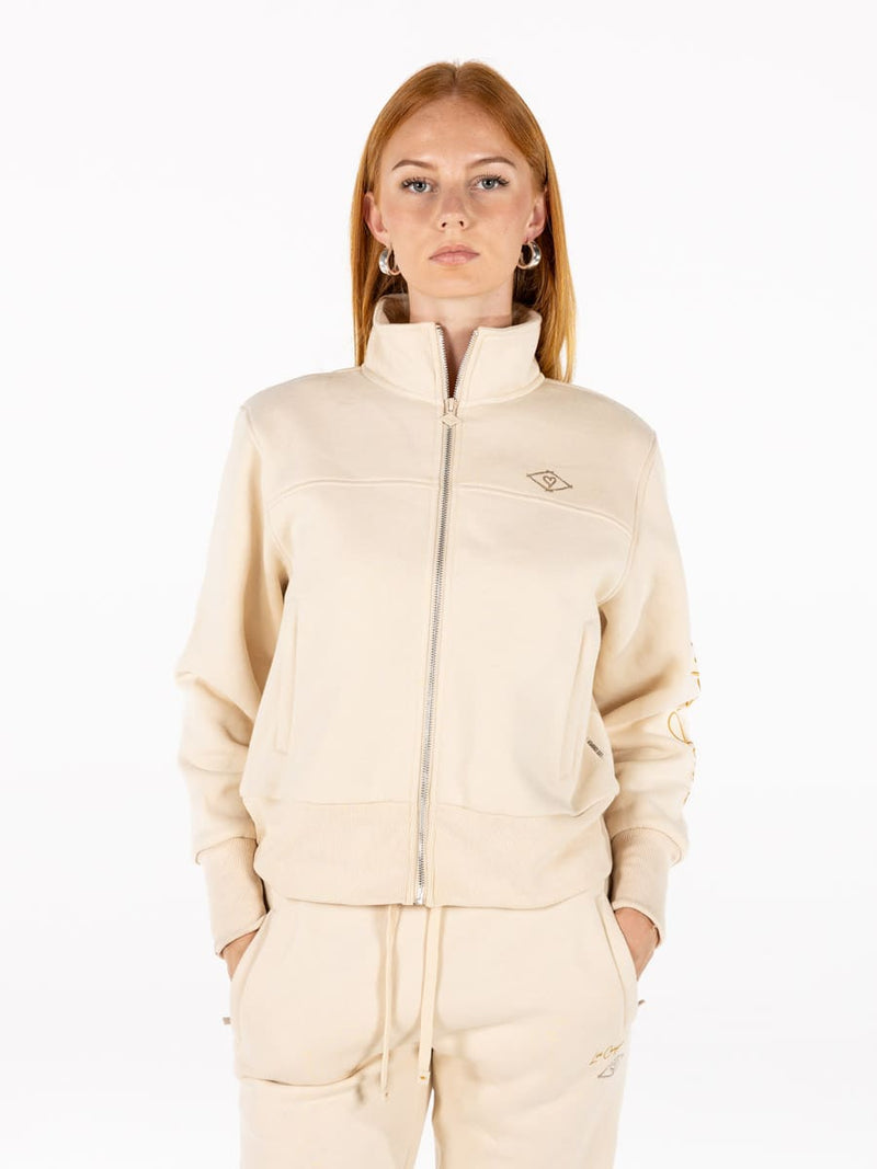 Lee Cooper Lisette Hoody Cream - Shazem - WOMENS HOODYS - LEE COOPER