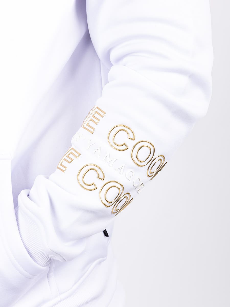 Lee Cooper Nkosi Top White - Shazem - MENS TRACK JACKETS - LEE COOPER