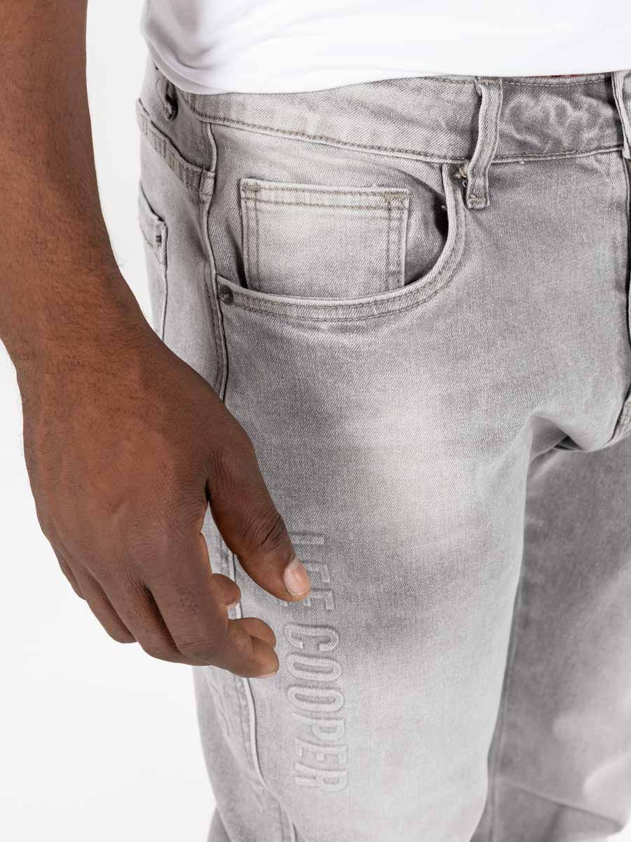 Lee Cooper Osric Jeans Grey - Shazem - MENS JEANS - LEE COOPER