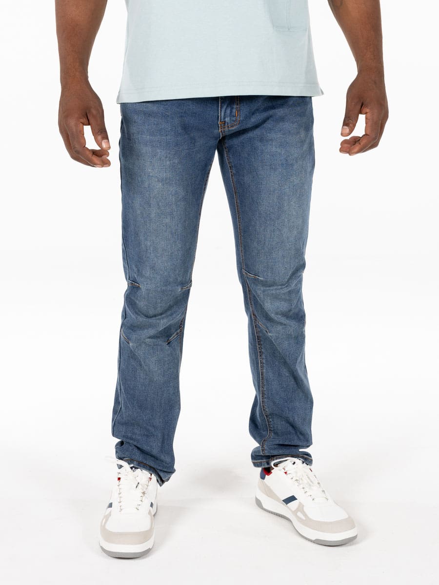 Lee Cooper Uziel Jeans Indigo - Shazem - MENS JEANS - LEE COOPER