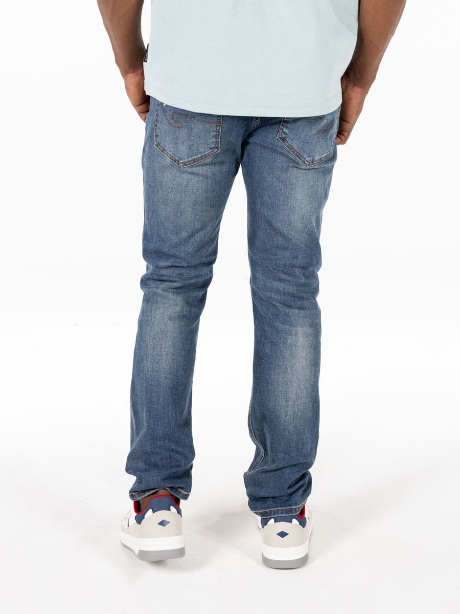 Lee Cooper Uziel Jeans Indigo - Shazem - MENS JEANS - LEE COOPER