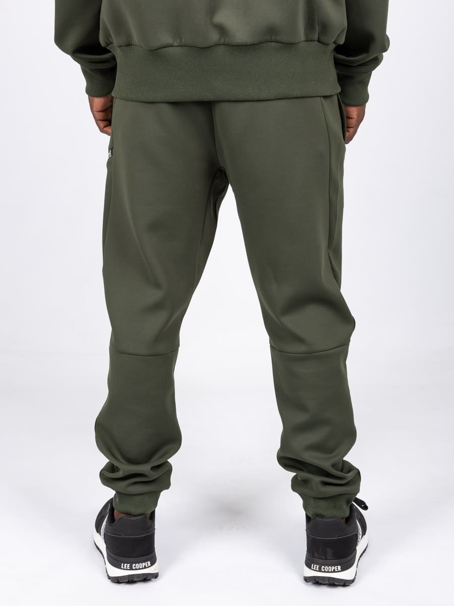 Lee Cooper Yannick Pants Dark Green - Shazem - MENS TRACK PANTS - LEE COOPER