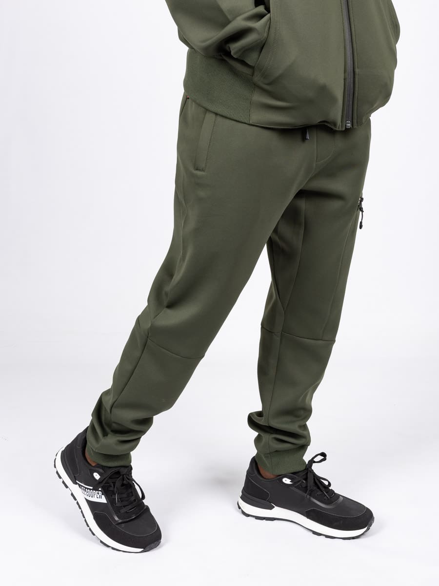 Lee Cooper Yannick Pants Dark Green - Shazem - MENS TRACK PANTS - LEE COOPER