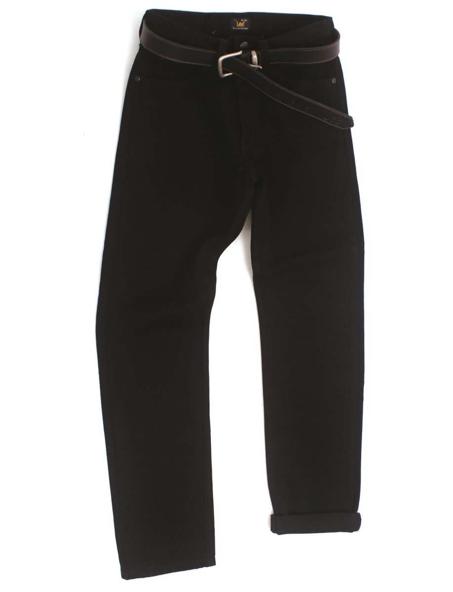 Lee L735 Detroit Jeans Black - Shazem - MENS JEANS - LEE