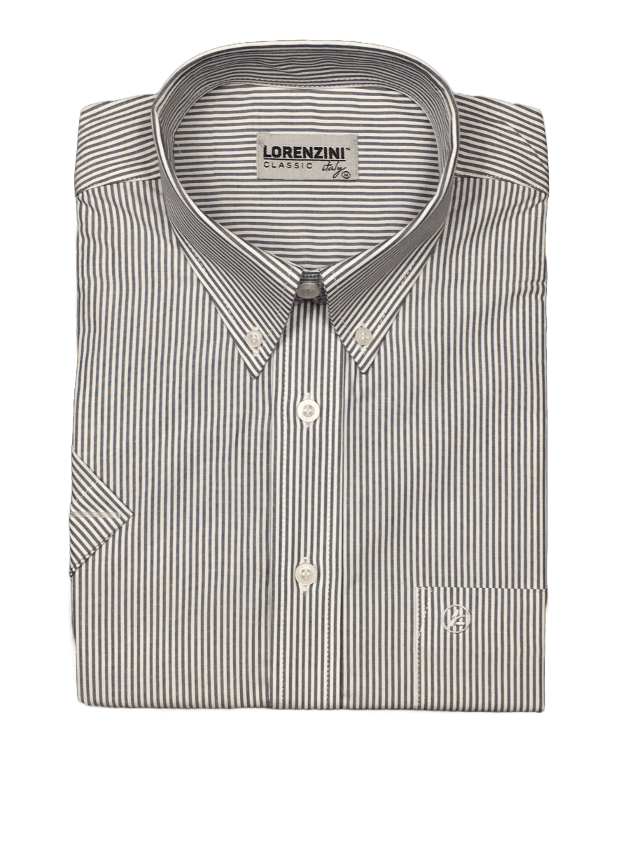 Lorenzini LS50/1020 Grey - Shazem - MENS SHIRTS - LORENZINI