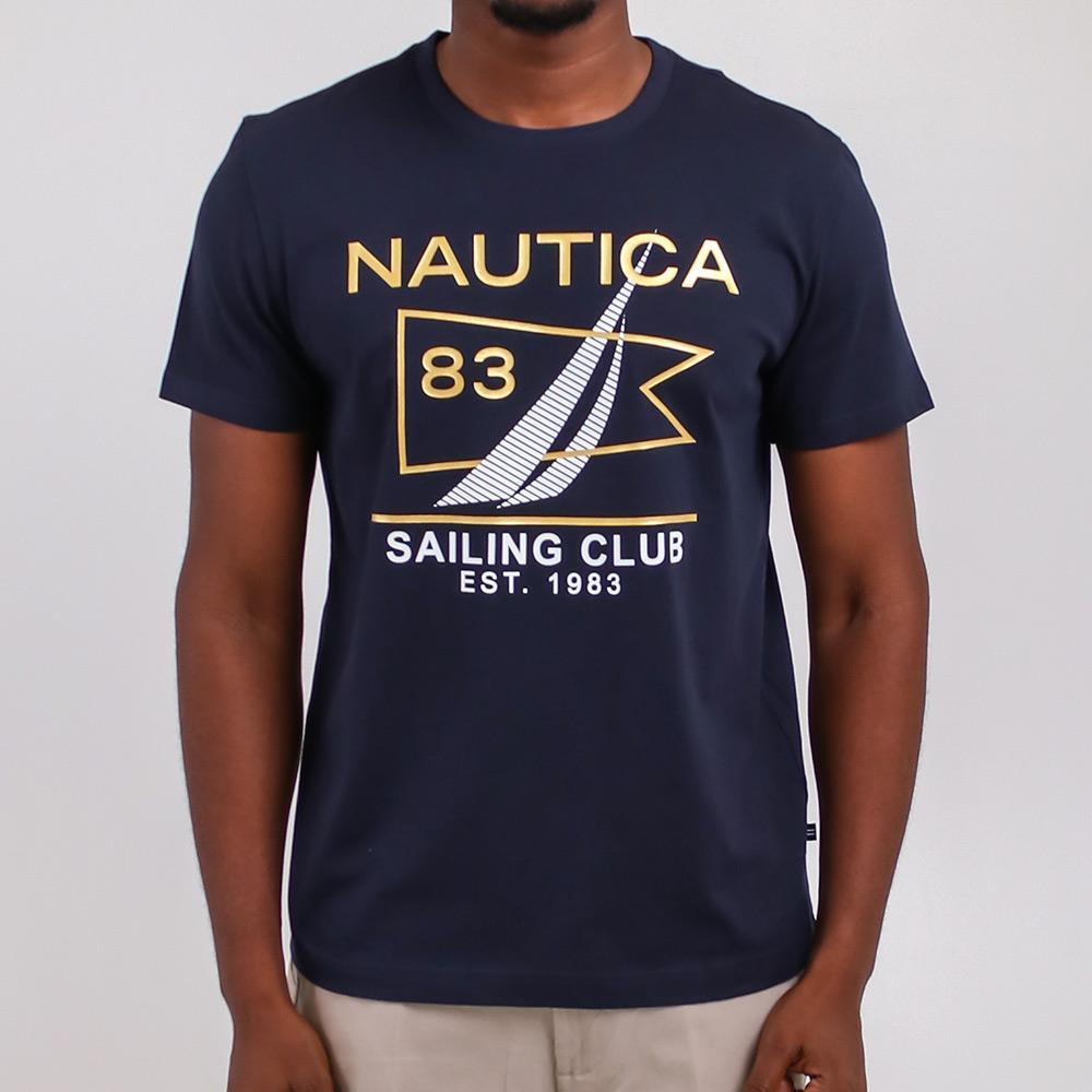 Nautica V03904 Navy Tee - Shazem - MENS T - SHIRTS - NAUTICA