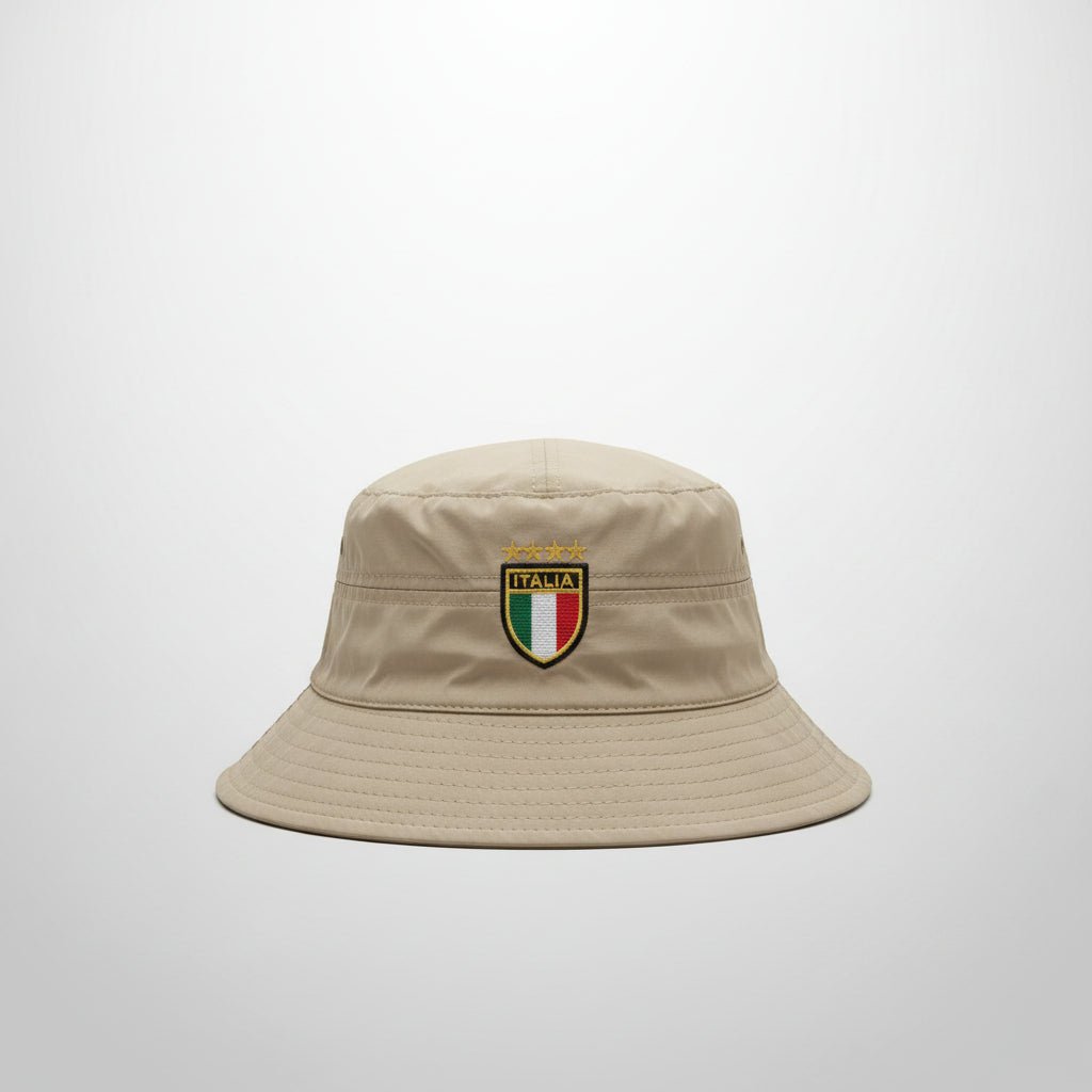 Men's Navigare Floppy Sportivo hat in khaki, lightweight and wide-brimmed men's headwear with a casual sporty style.