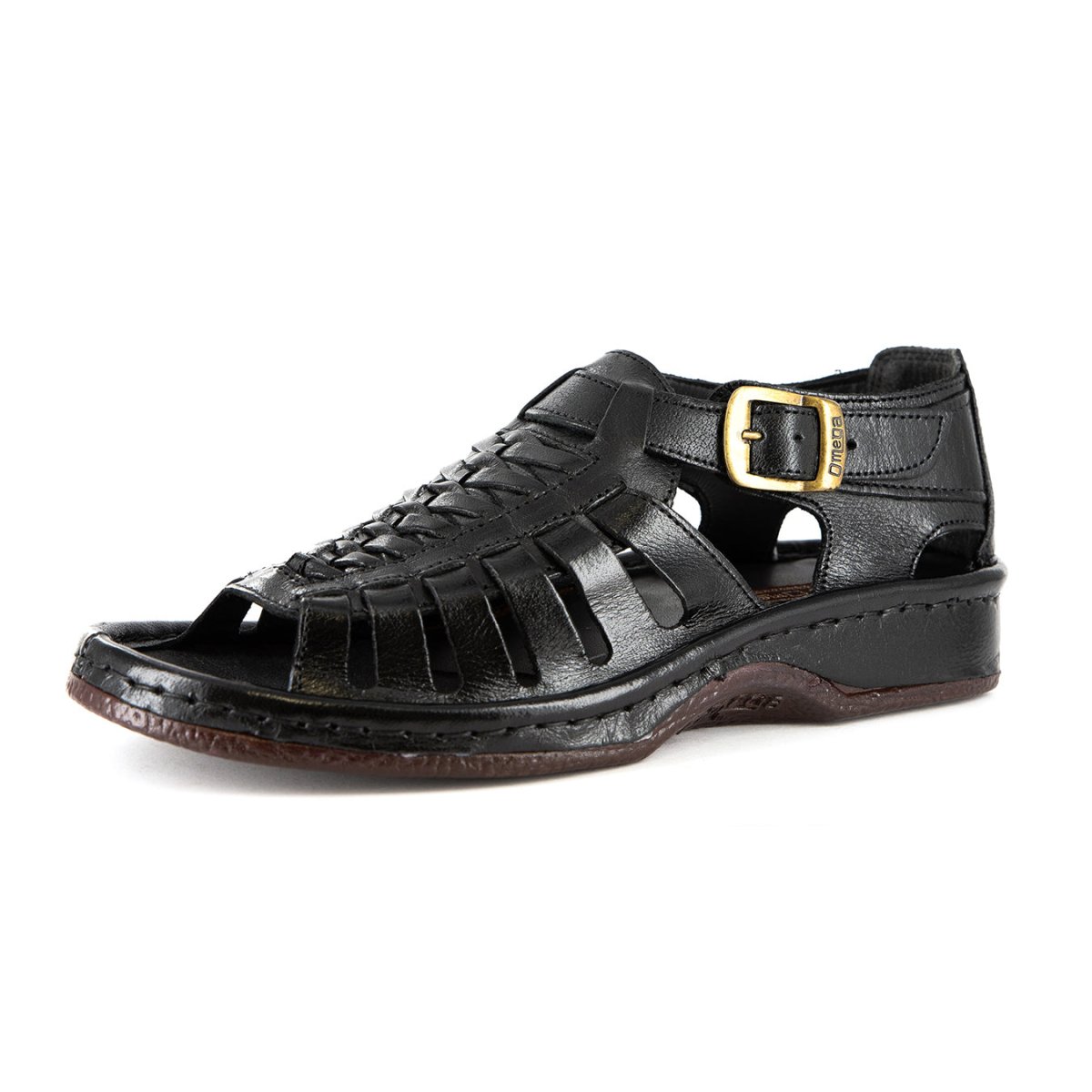 Omega OMOM021 Black Buffalo - Shazem - MENS SANDALS - OMEGA
