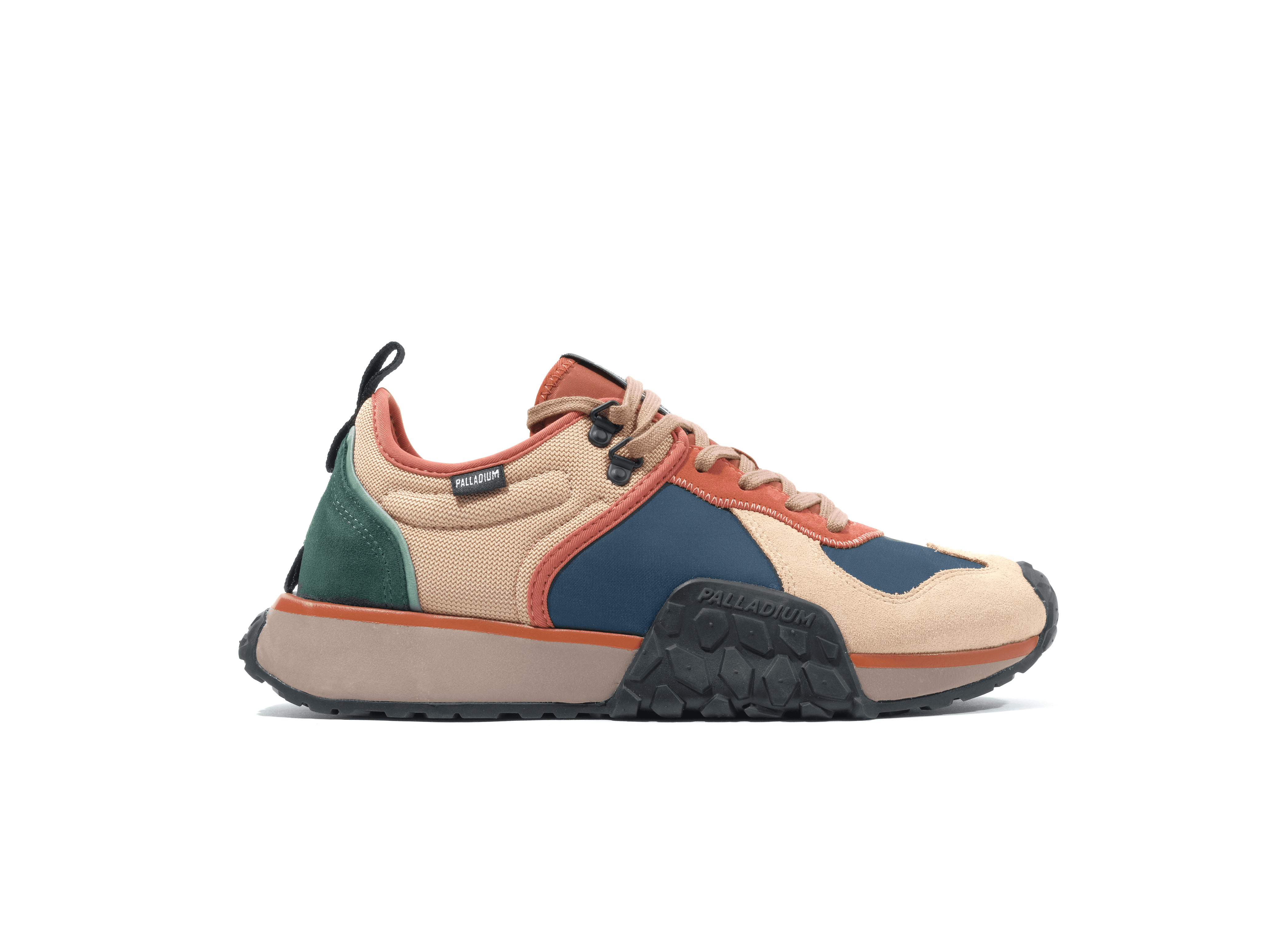 PALLADIUM FM TROOP RUNNER MOOD INDIGO/BROWN - Shazem