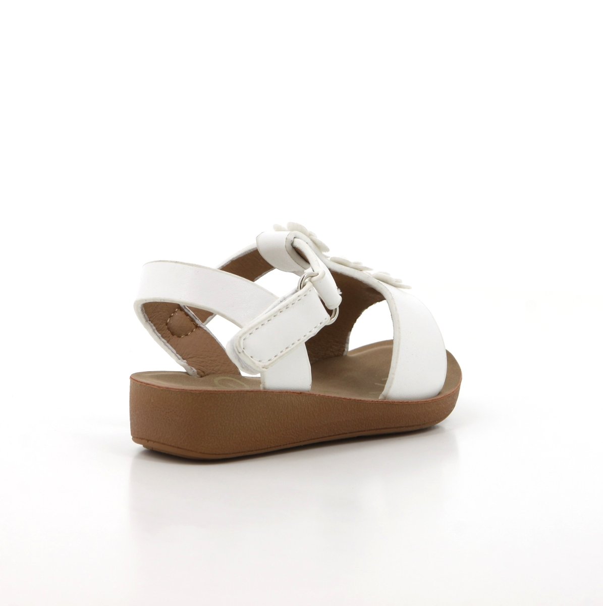 Pierre Cardin infants Ariel white kids sandals with open toe and strap closure, suitable for young children.
