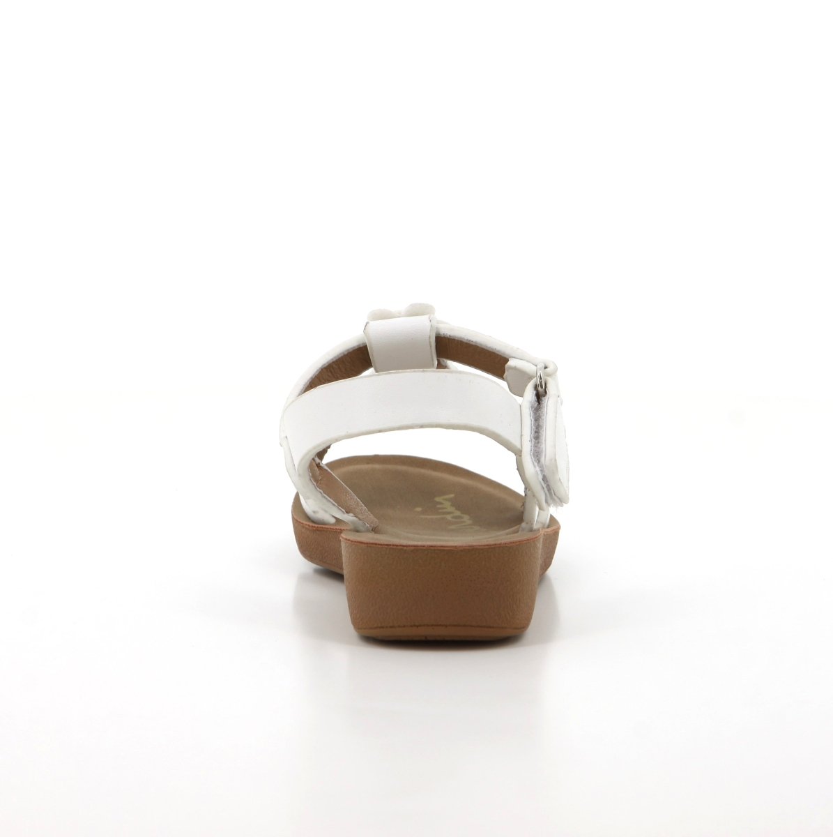 Pierre Cardin infants Ariel white kids' sandals with open toes and adjustable straps, suitable for young children.