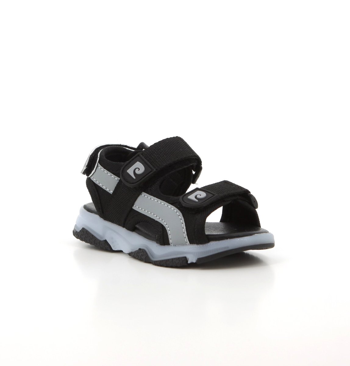 PIERRE CARDIN 00059 BLACK GREY (REMI) - Shazem - KIDS SANDALS - PIERRE CARDIN