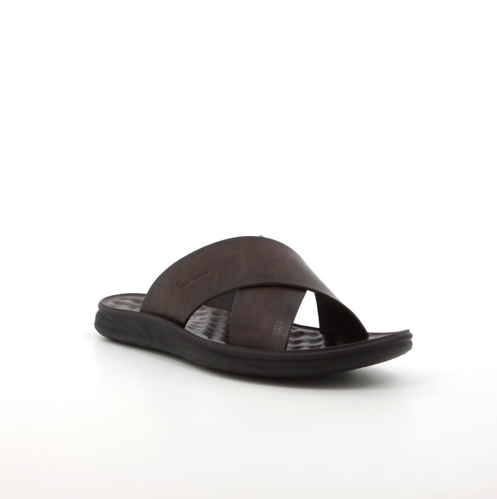 Pierre Cardin 00673 Brown Sandal (Onyx) - Shazem - MENS SANDALS - PIERRE CARDIN