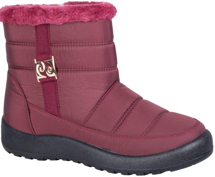 Pierre Cardin 01220 Burgandy - Shazem - WOMENS BOOTS - PIERRE CARDIN