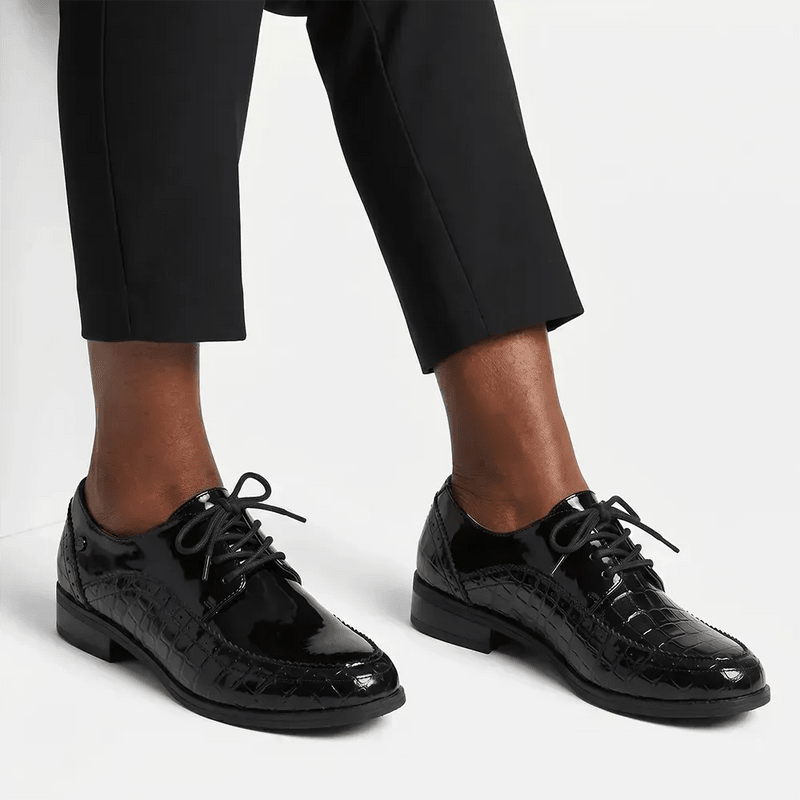Pierre Cardin 01434 Black Patent - Shazem - WOMENS CASUAL FOOTWEAR - PIERRE CARDIN