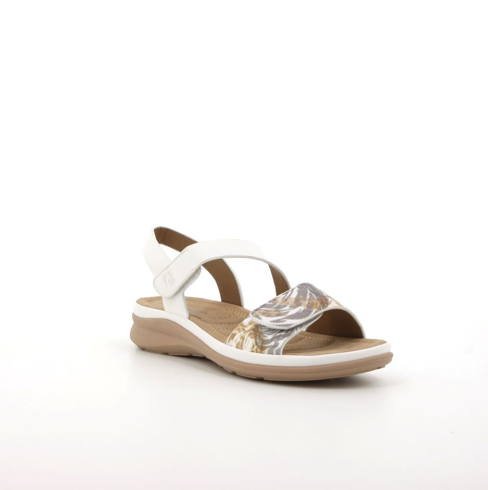 Pierre Cardin 10537 White (Flora) - Shazem - WOMENS SANDALS - PIERRE CARDIN
