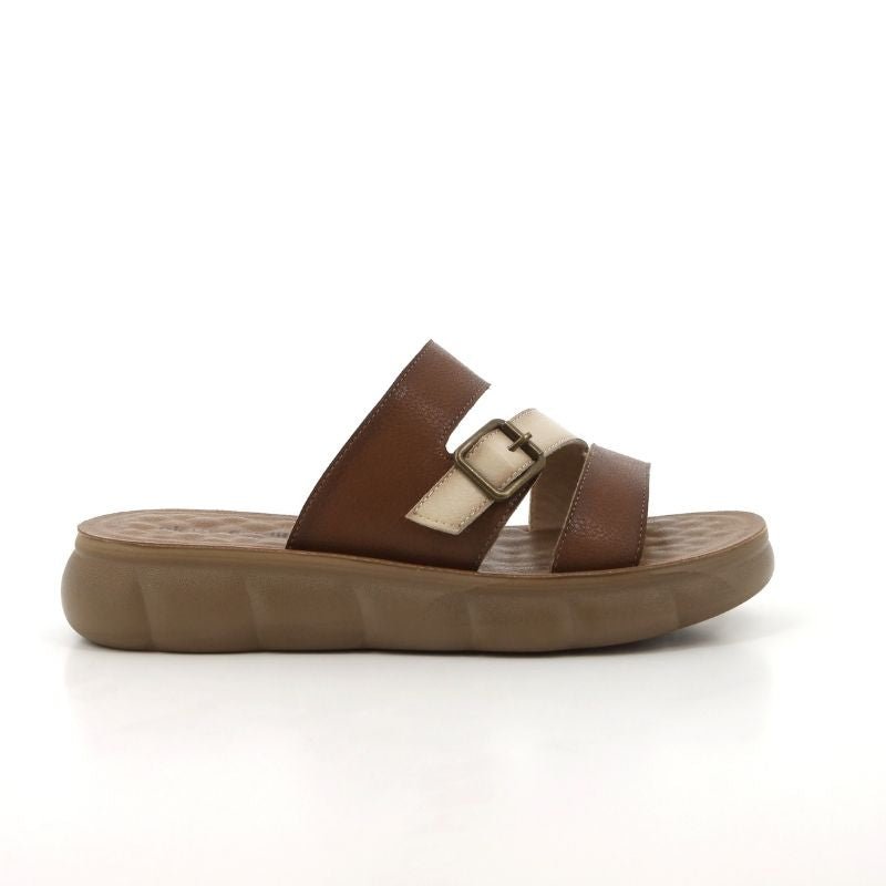 Pierre Cardin 10836 Brown Multi (Cara) - Shazem - WOMENS SANDALS - PIERRE CARDIN