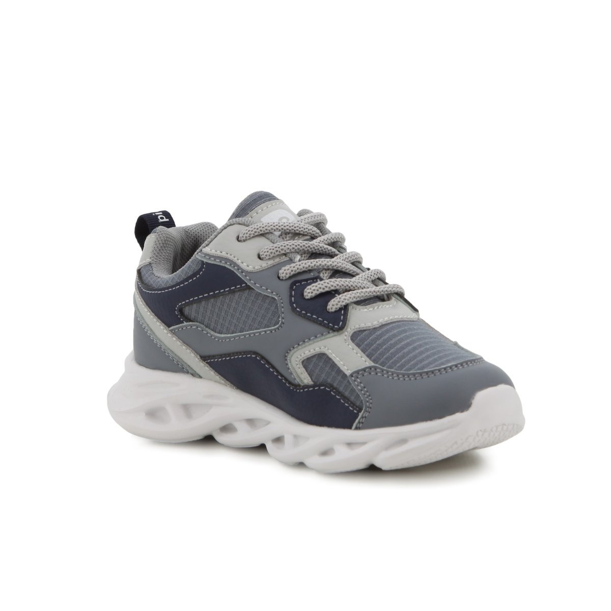 PIERRE CARDIN FB 00075 LACE UP BLUE MILTI (PHOENIX 2) - Shazem - KIDS SNEAKERS - PIERRE CARDIN