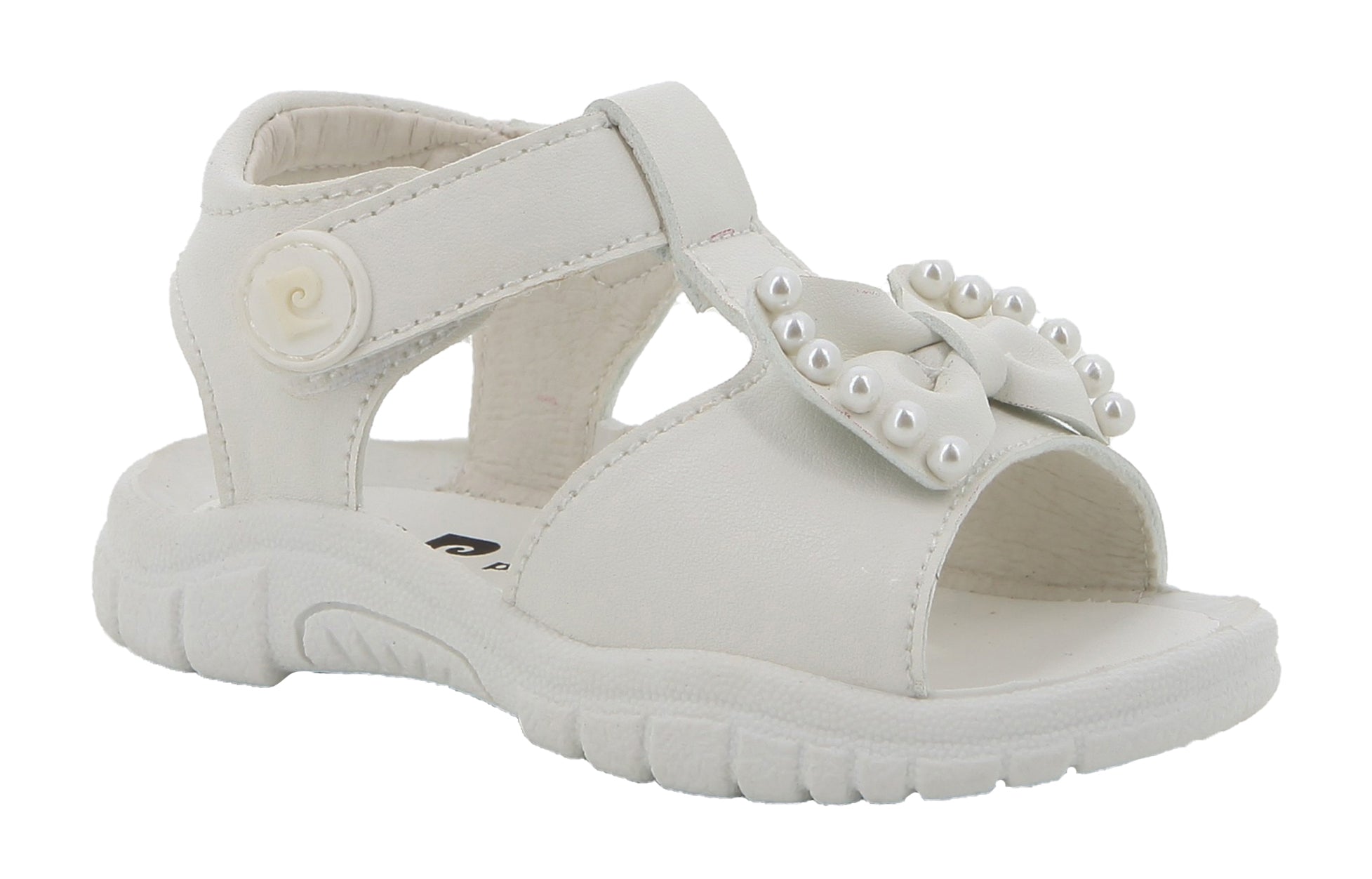 PIERRE CARDIN FI 00045 SANDAL WHITE (ELLA) - Shazem