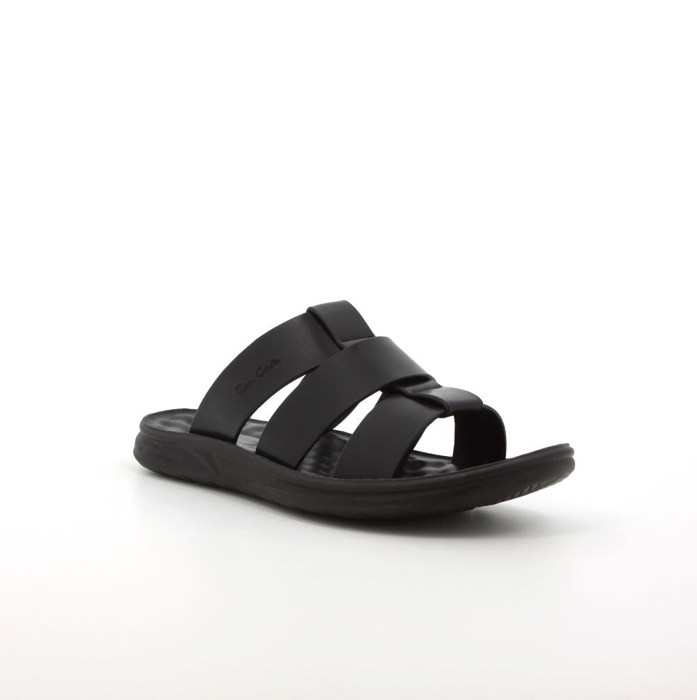 PIERRE CARDIN FM 00674 BLACK SANDAL (OCEAN) - Shazem