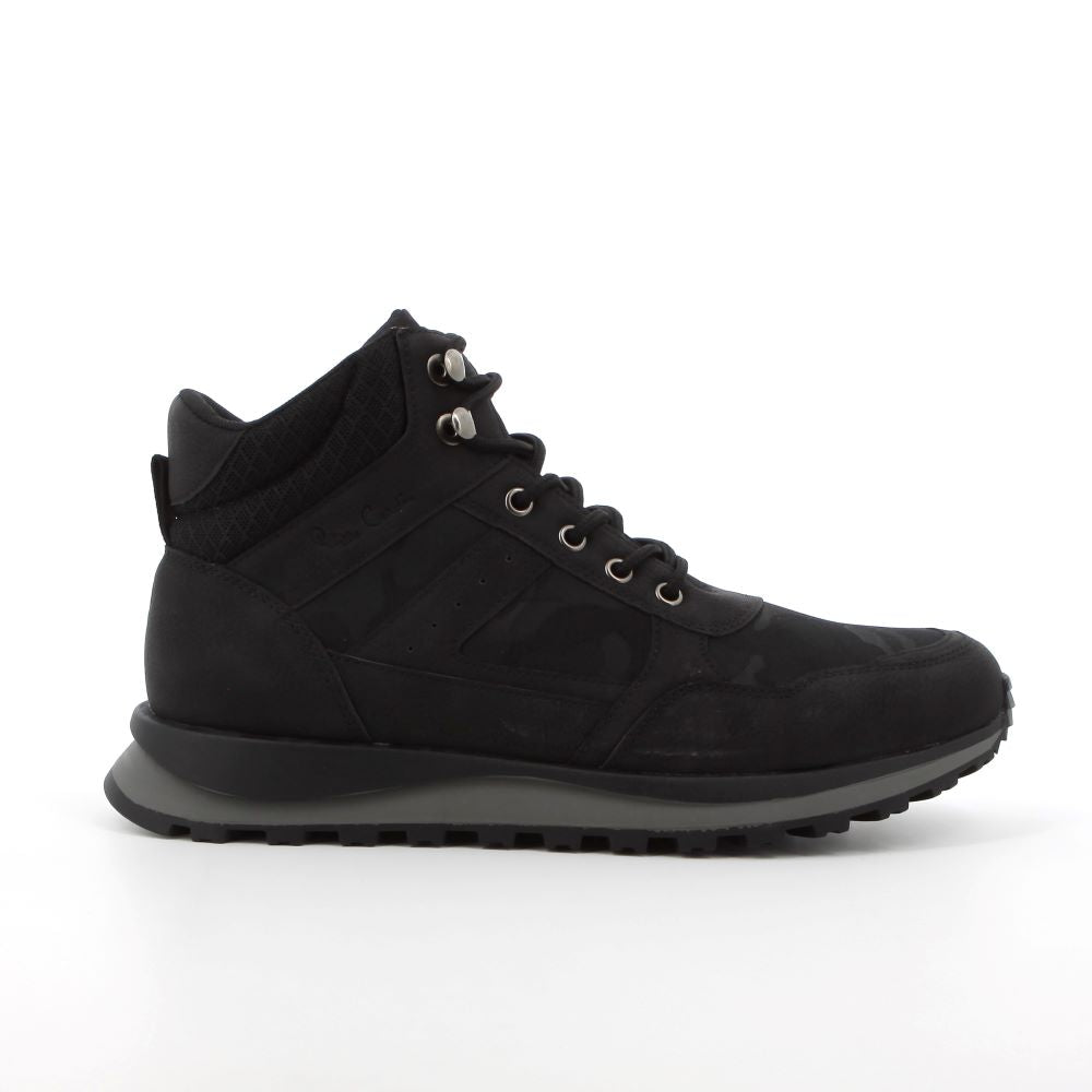 PIERRE CARDIN FM 00664 BLACK LACE UP BOOT (JETHRO) - Shazem