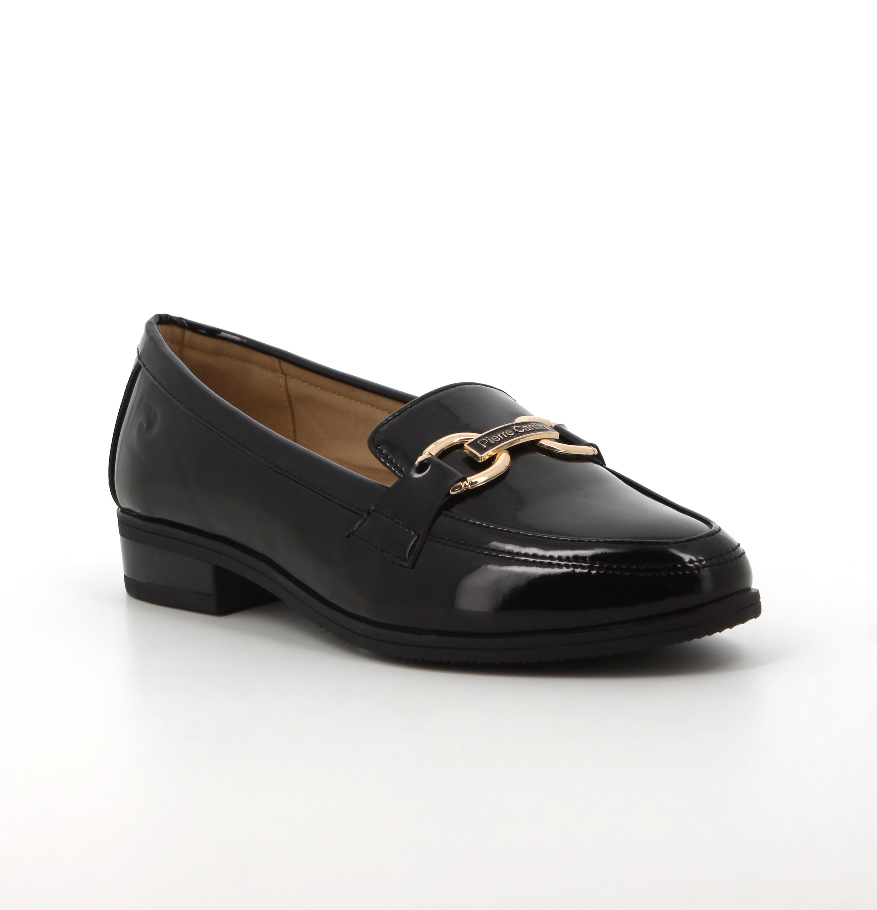 PIERRE CARDIN FL 01430 BLACK PATENT (LEANDRA 5) - Shazem