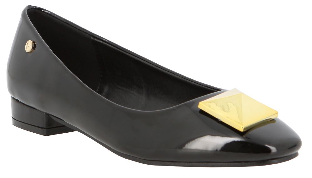 PIERRE CARDIN FL 10210 BLACK PATENT (MELISSE 3) - Shazem