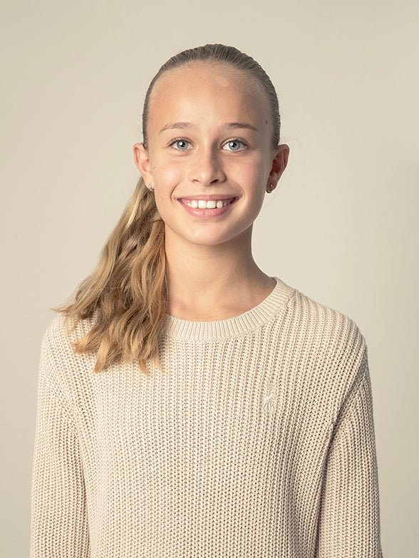 Polo Addison Knitted Dress Rose Taupe - Shazem - KIDS DRESSES - POLO