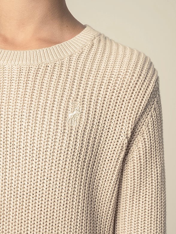 Polo Addison Knitted Dress Rose Taupe - Shazem - KIDS DRESSES - POLO