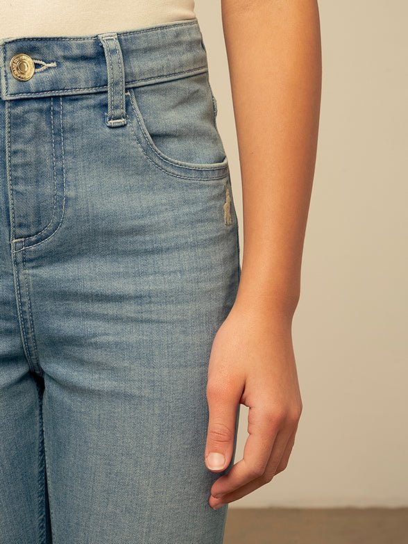 Polo Girls Mila Skinny Jean Light Wash - Shazem - KIDS JEANS - POLO