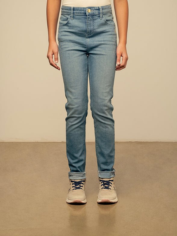 Polo Girls Mila Skinny Jean Light Wash - Shazem - KIDS JEANS - POLO