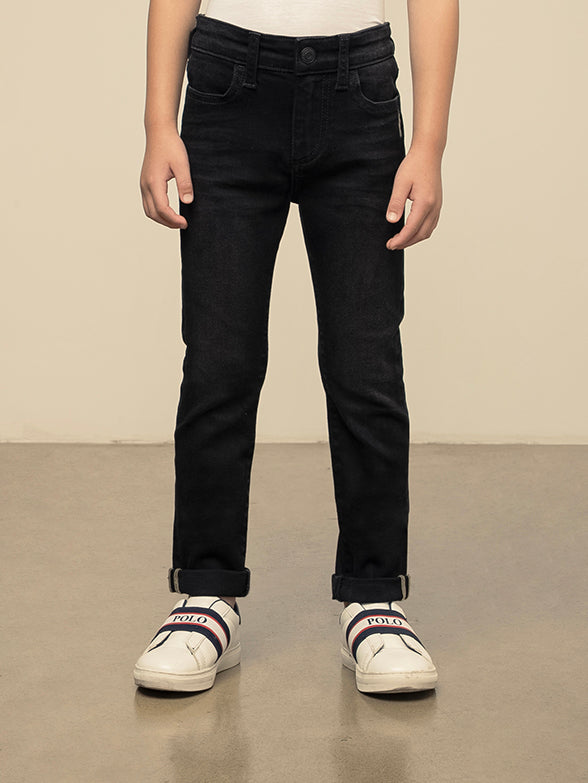 POLO CB LUKE SLIM FIT JEANS BLACK - Shazem