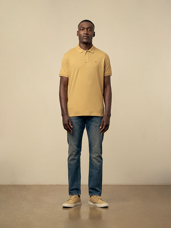 POLO CM ESSENTIAL PIQUE GOLFER STONE - Shazem
