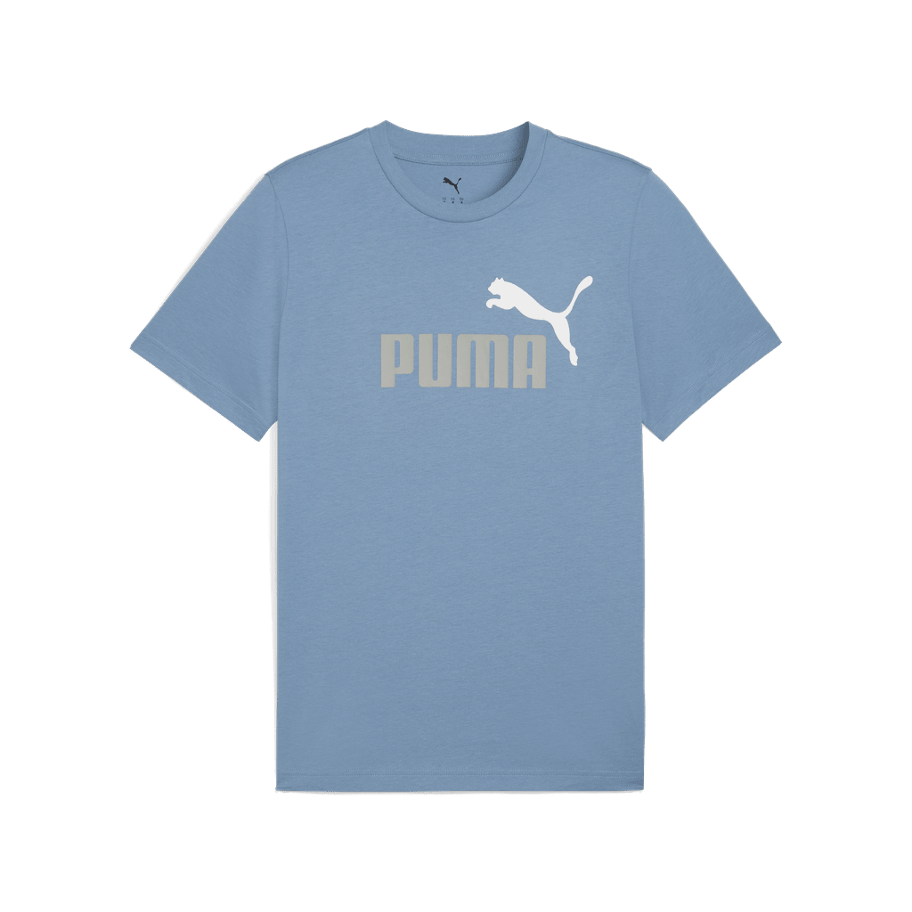 Puma Ess 2 Colour No.1 Logo Tee Blue - Shazem - MENS T-SHIRTS - PUMA